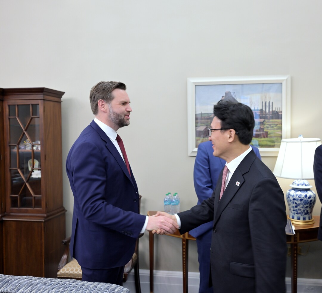 김민석 총리, JD 밴스 미국 부통령...