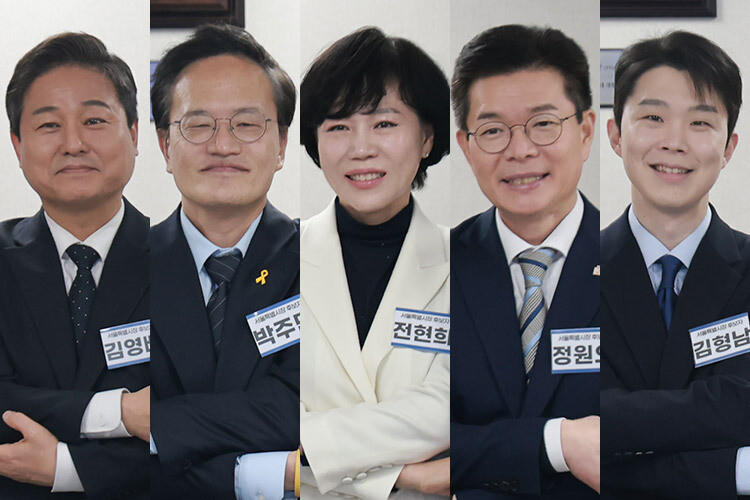 민주당 서울시장 예비후보들, 잇따라 ...