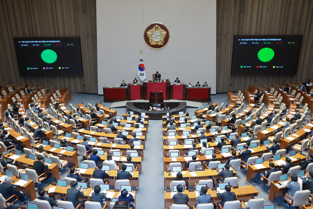 국회  본회의…