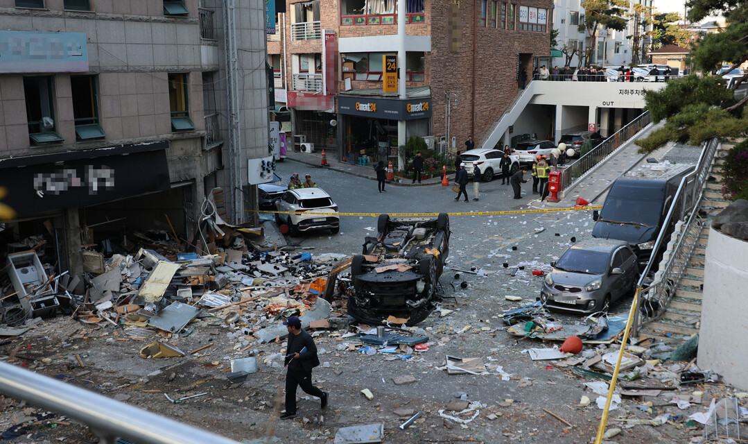 청주 음식점서 LP 가스 폭발…현장 ...